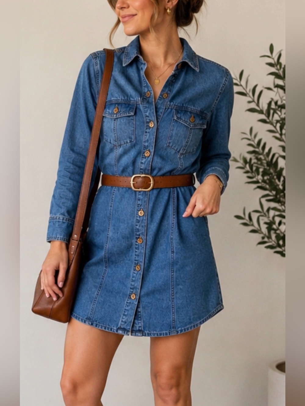 Frye Blue Denim Shirt